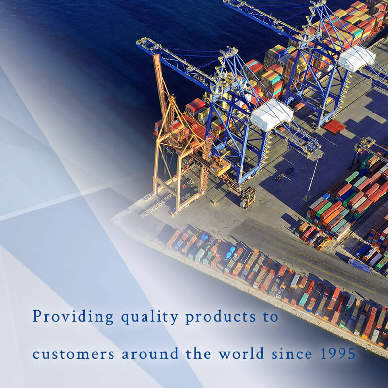 Providing quality products to customers around the world since 1995